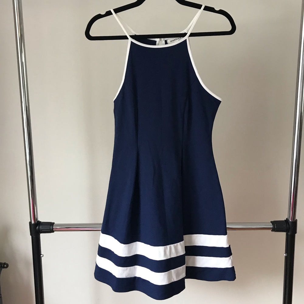 Montaeu navy dress